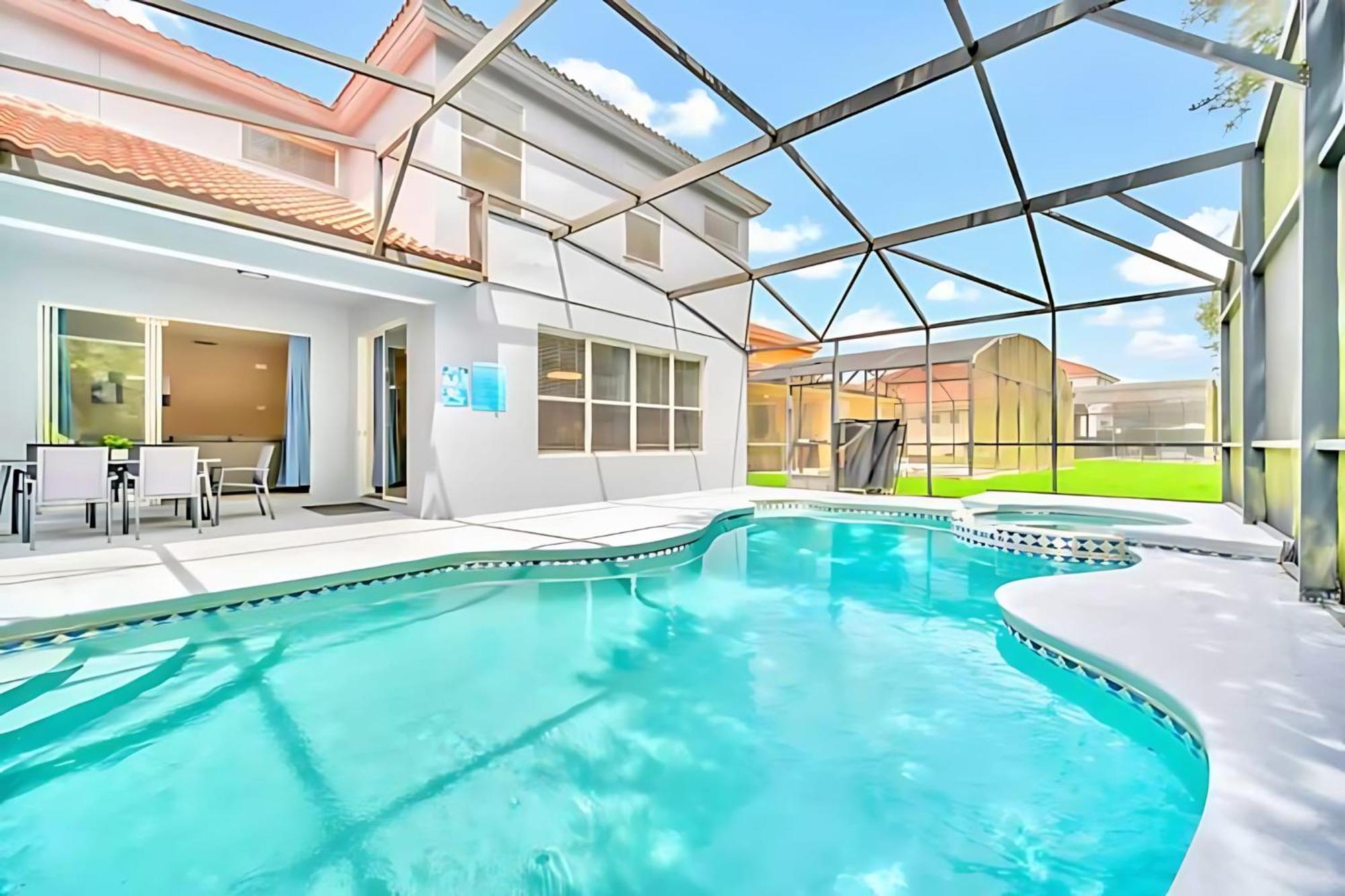 6Br Resort Home Near Disney - With Private Pool Hot Tub And Games Room Kissimmee Exteriér fotografie